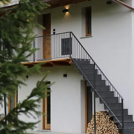 Vista Monte Bianco Courmayeur-entreves Курмайор