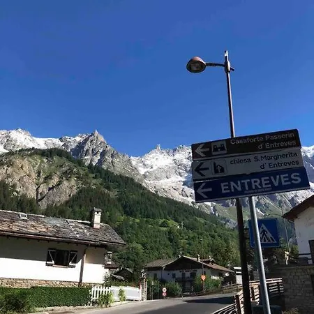 Appartamento Vista Monte Bianco Courmayeur-entrèves Courmayeur