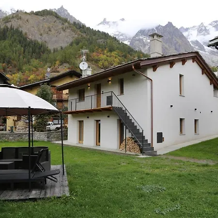Vista Monte Bianco Courmayeur-entrèves * Courmayeur